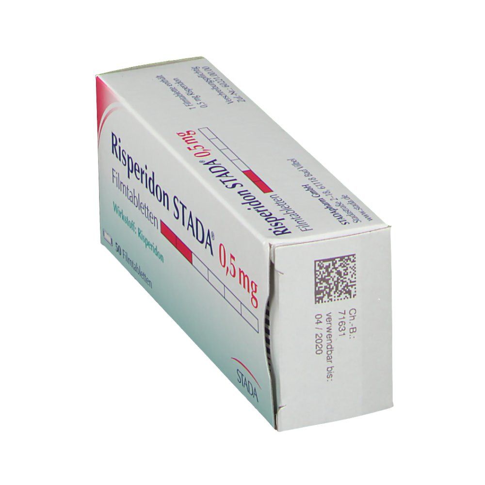 Risperidon Stada 0,5 mg Filmtabletten 50 St