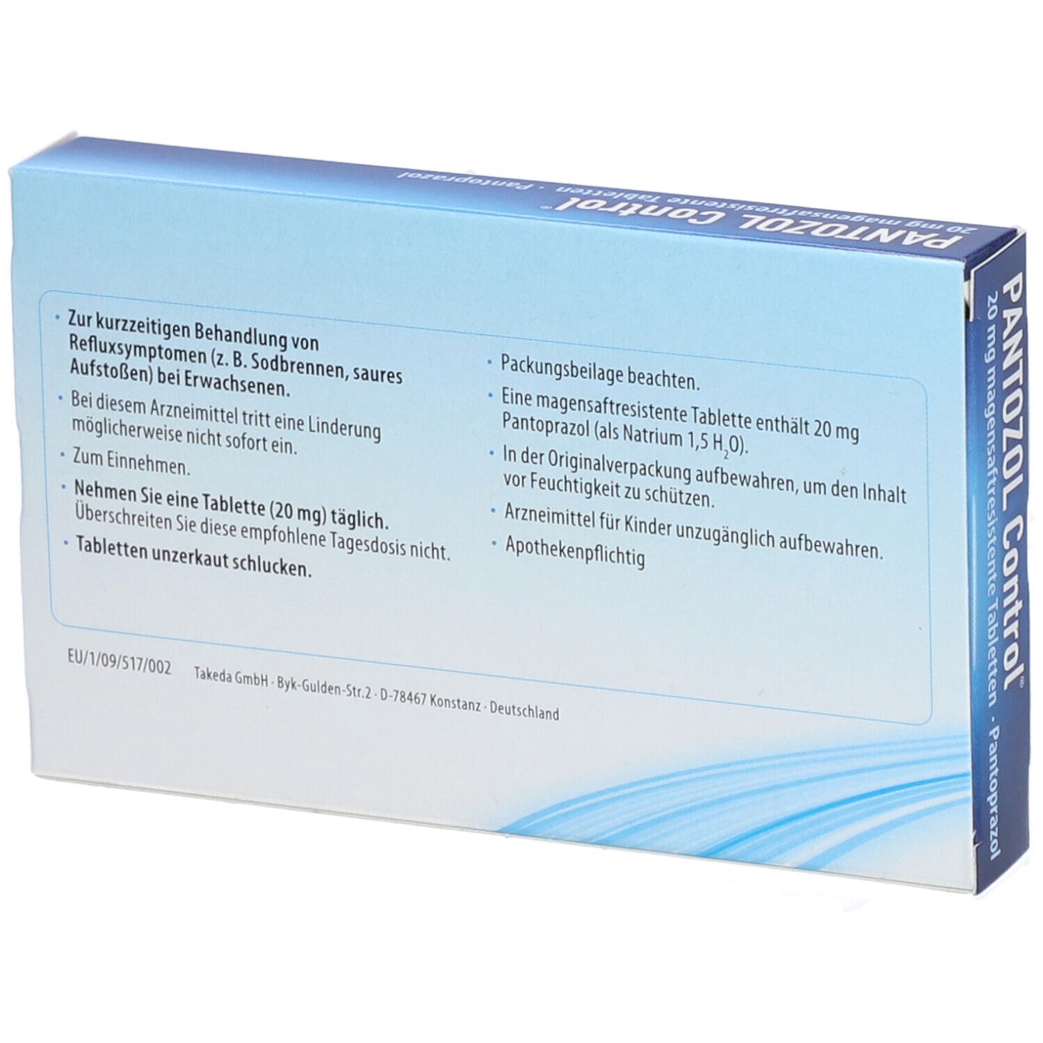 PANTOZOL Control® 20 mg