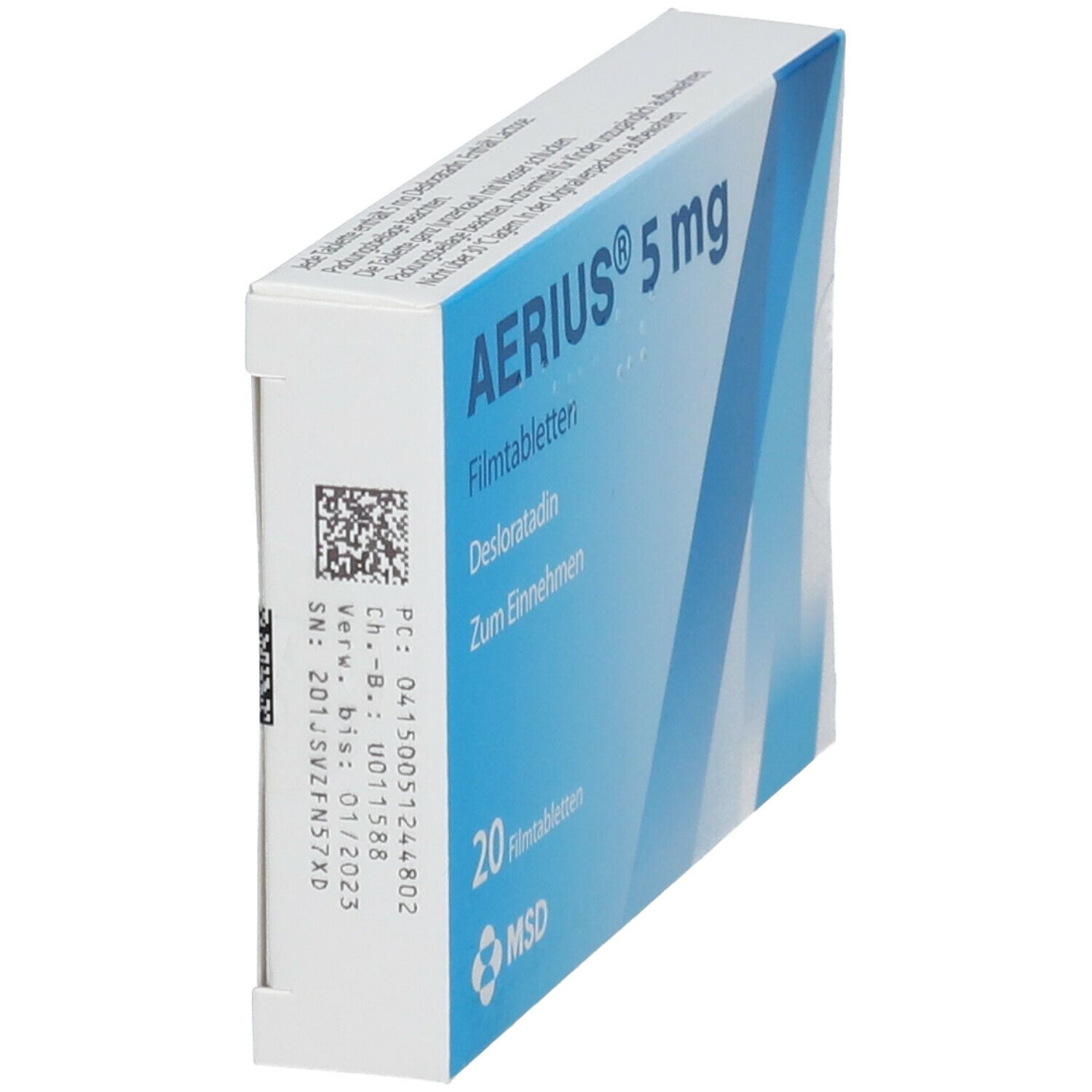 Aerius 5 mg Filmtabletten 20 St