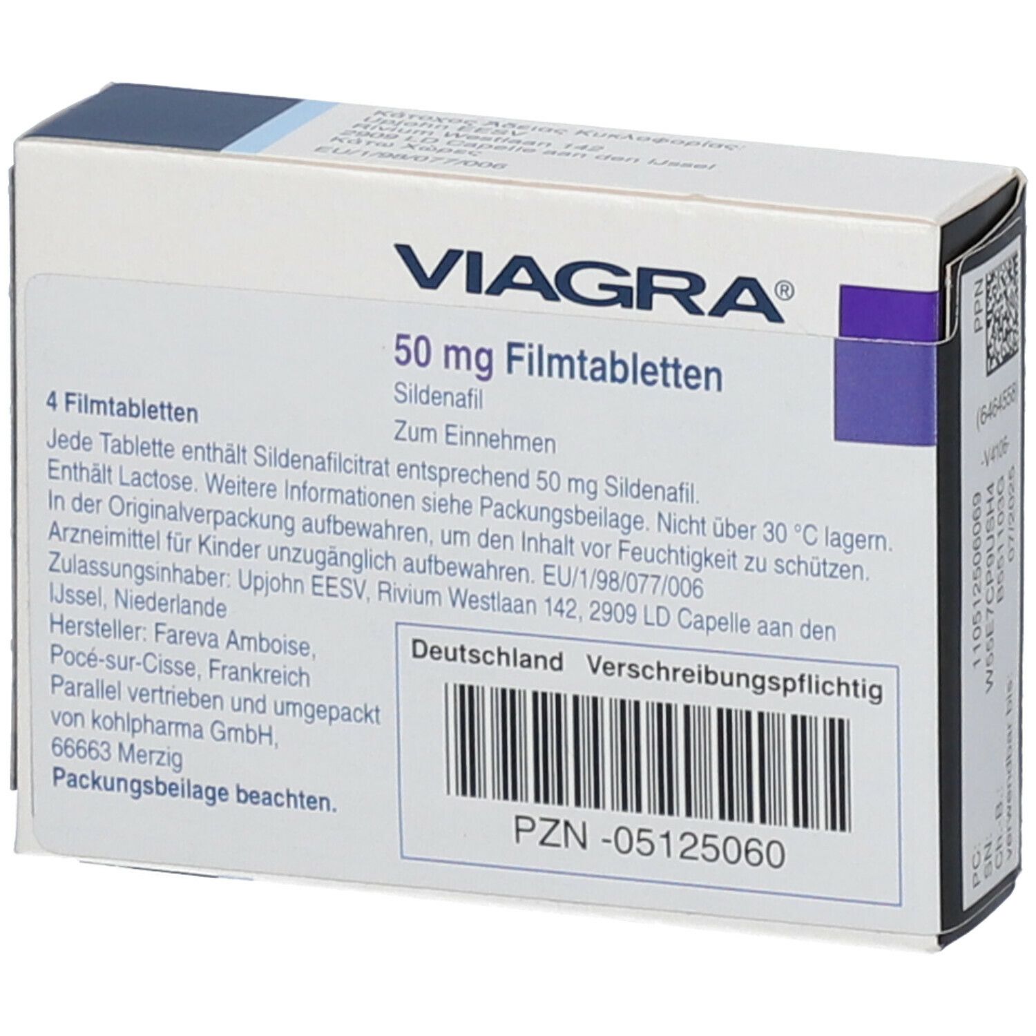 Acquistare Viagra Filmtabl 50 mg 4 Stk su ricetta da Amavita
