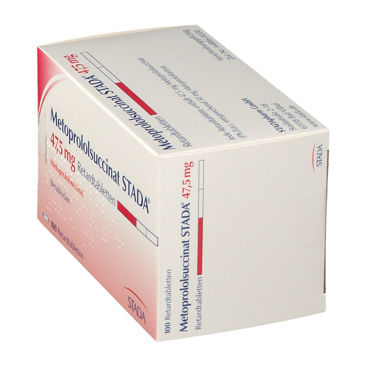 Metoprololsuccinat STADA® 47,5 mg Retardtabletten