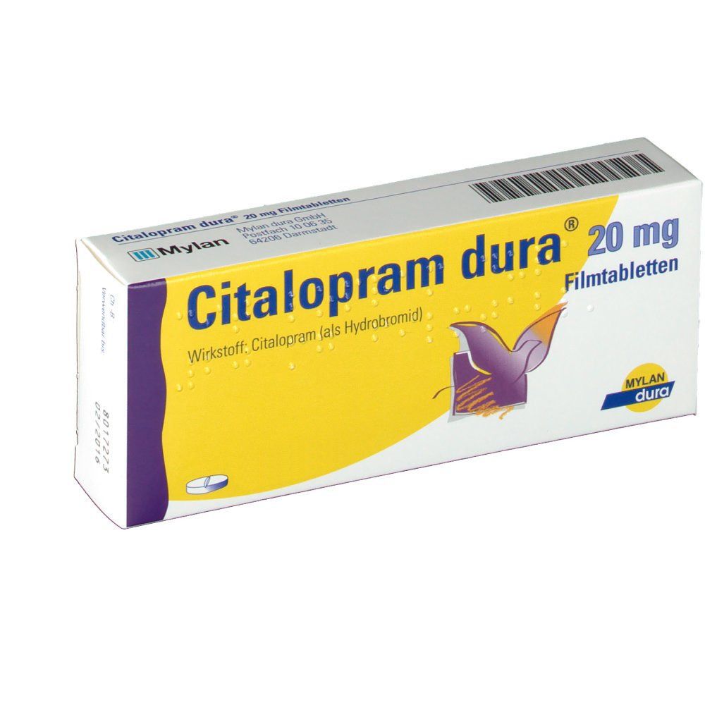 Citalopram dura® 20 mg