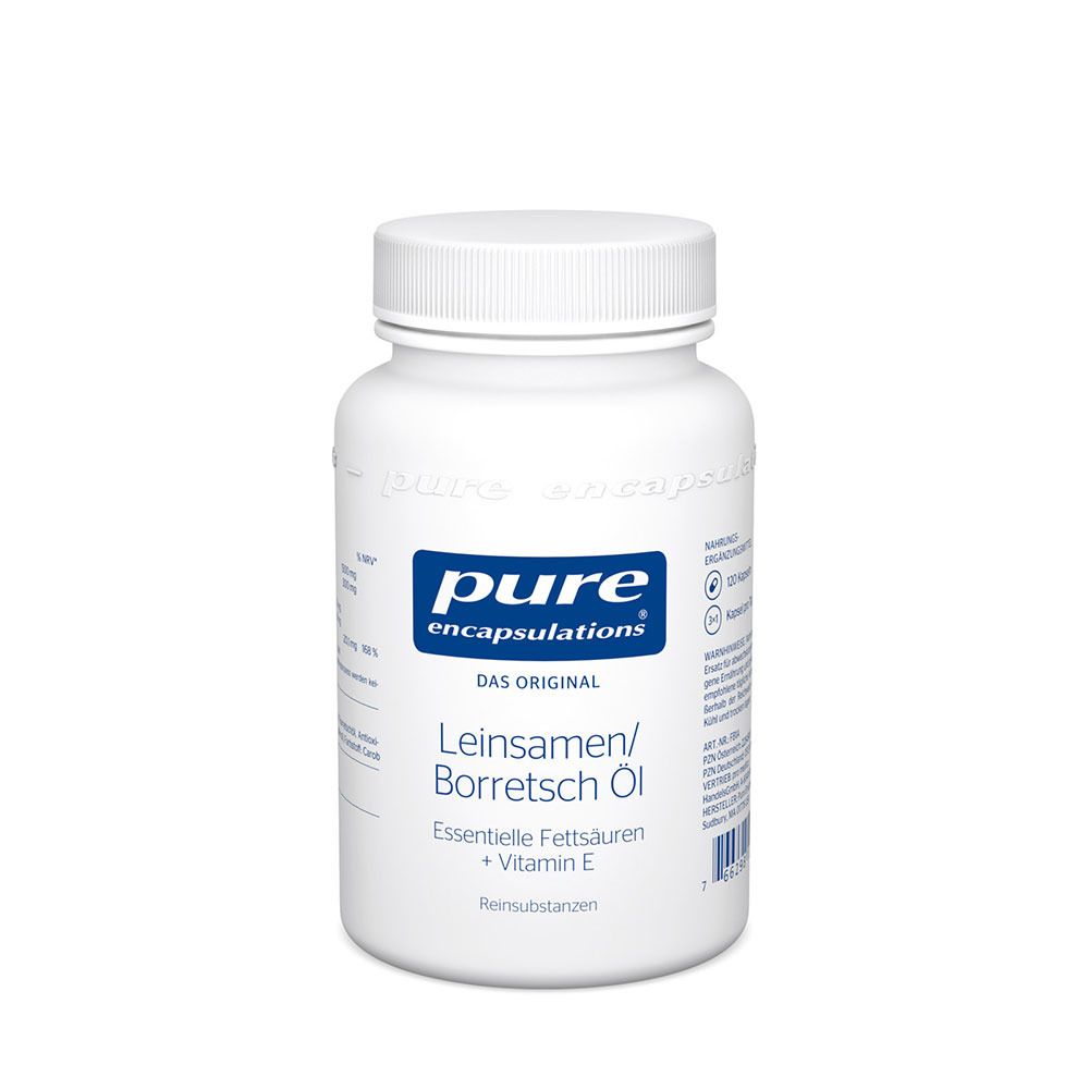 Pure Encapsulations® Leinsamen/Borretsch Öl