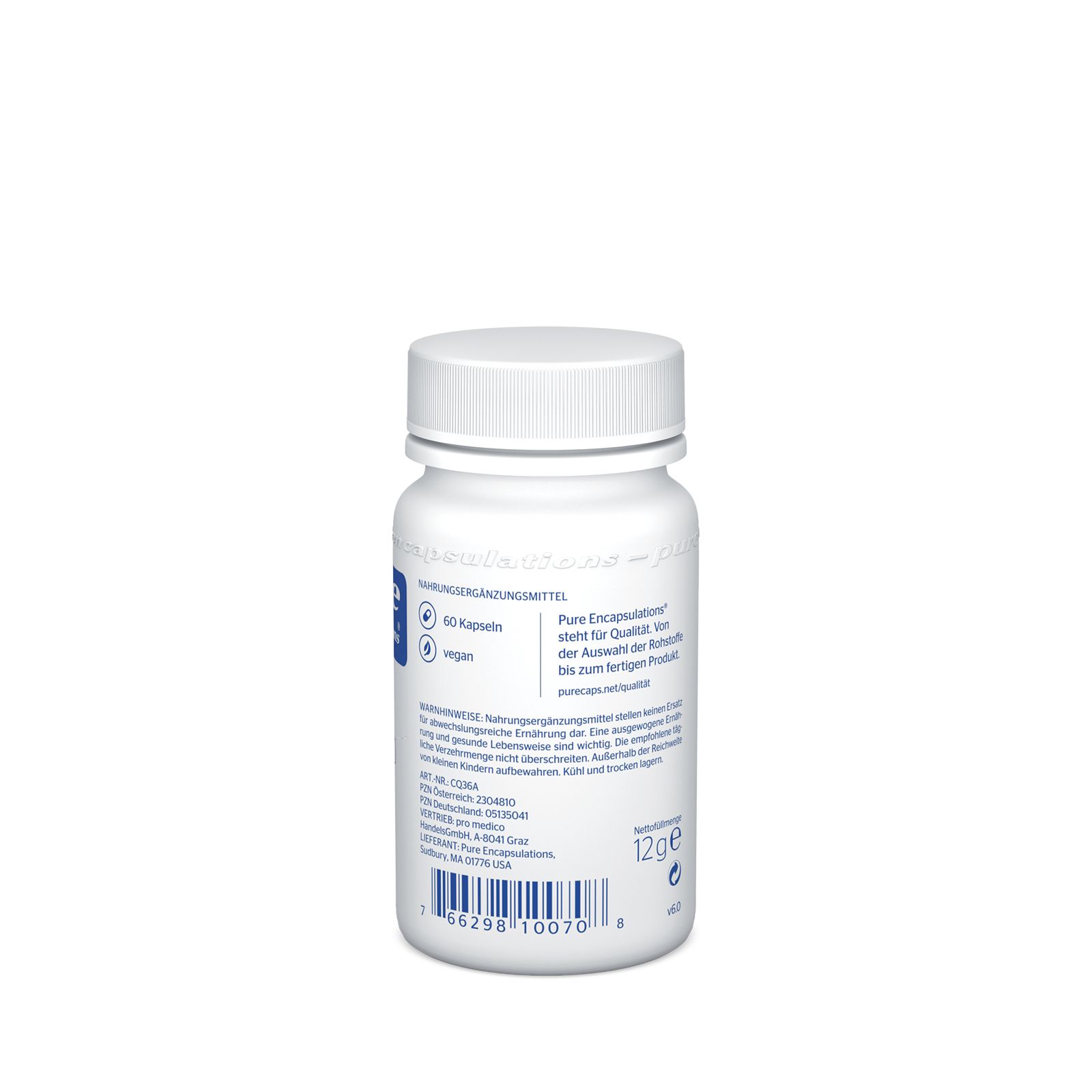 Pure Encapsulations CoQ10 30 mg Kapseln 60 St