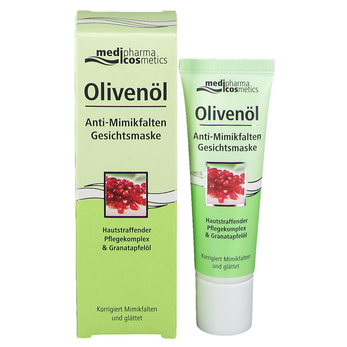 medipharma cosmetics Olivenöl Anti-Mimikfalten Gesichtsmaske