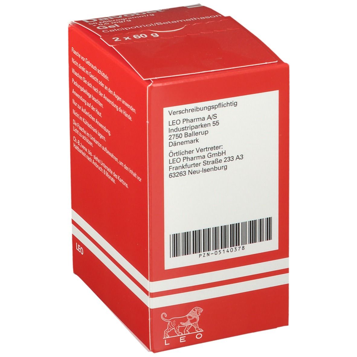 Daivobet® 50 Mikrogramm/g + 0,5 mg/g Gel