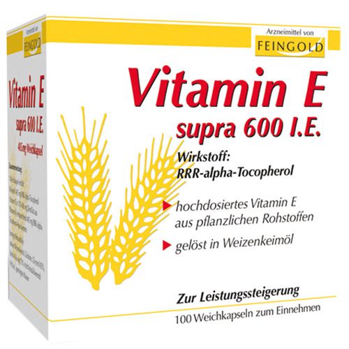 Vitamin E supra 600 I.E. Kapseln