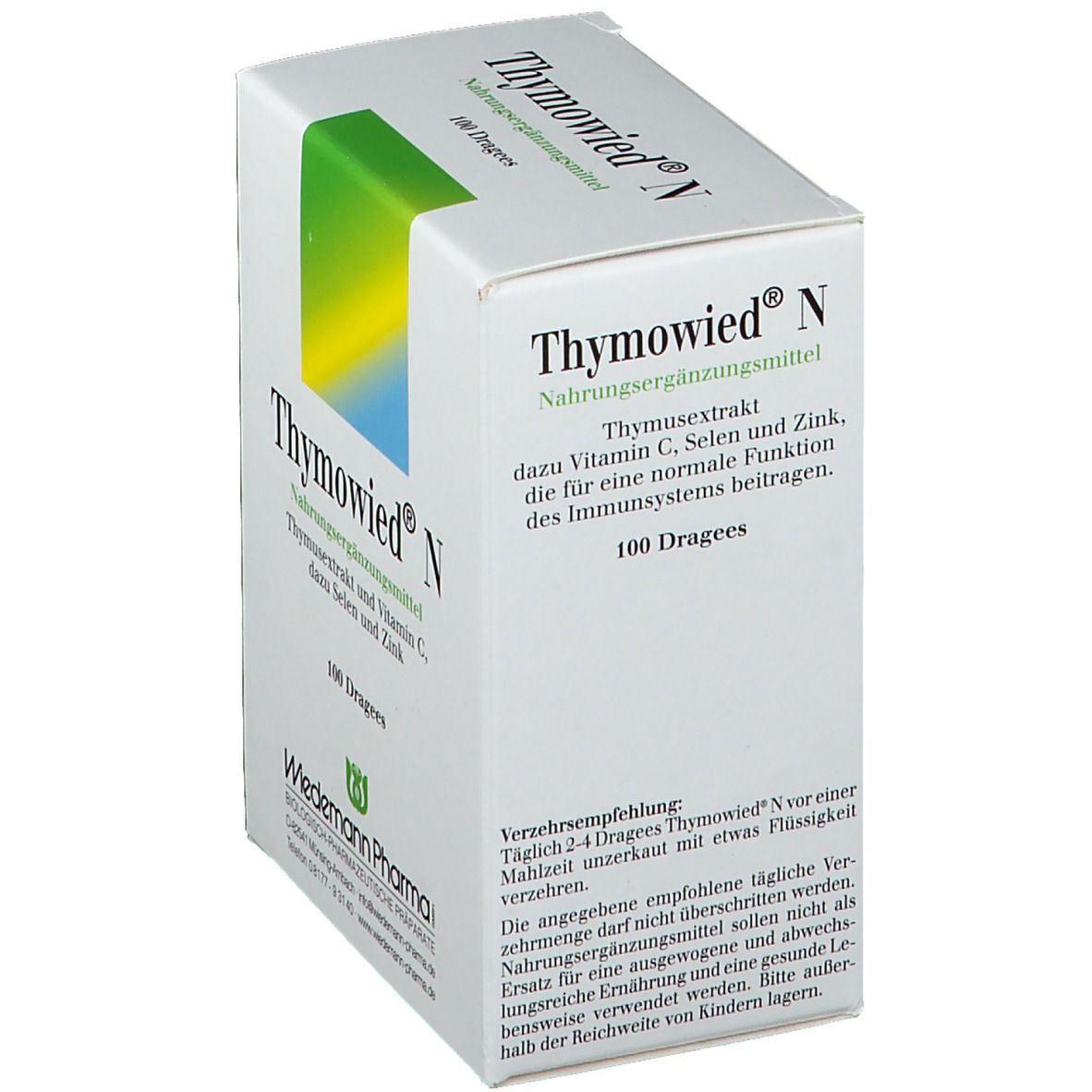 Thymowied N Dragees 100 St