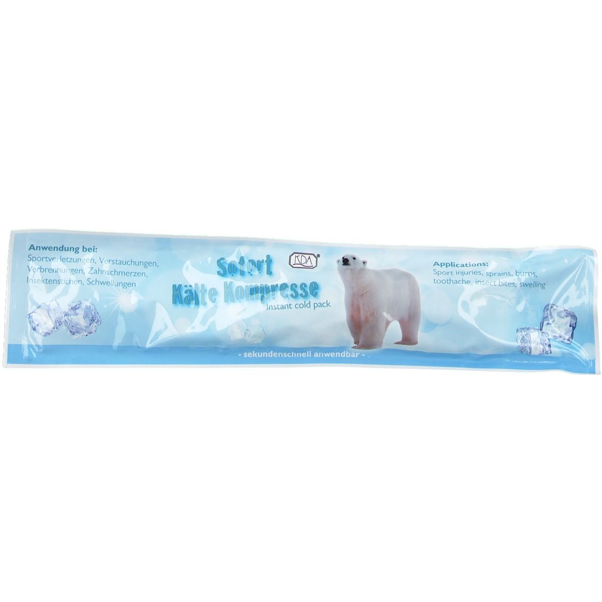 KDA® Sofort Kälte Kompresse 7 cm x 30 cm
