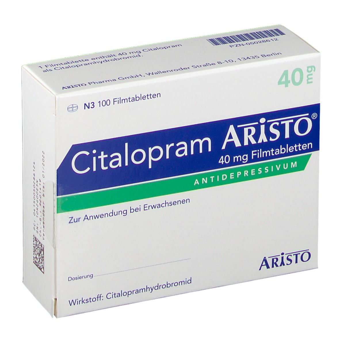 Citalopram Aristo® 40 mg