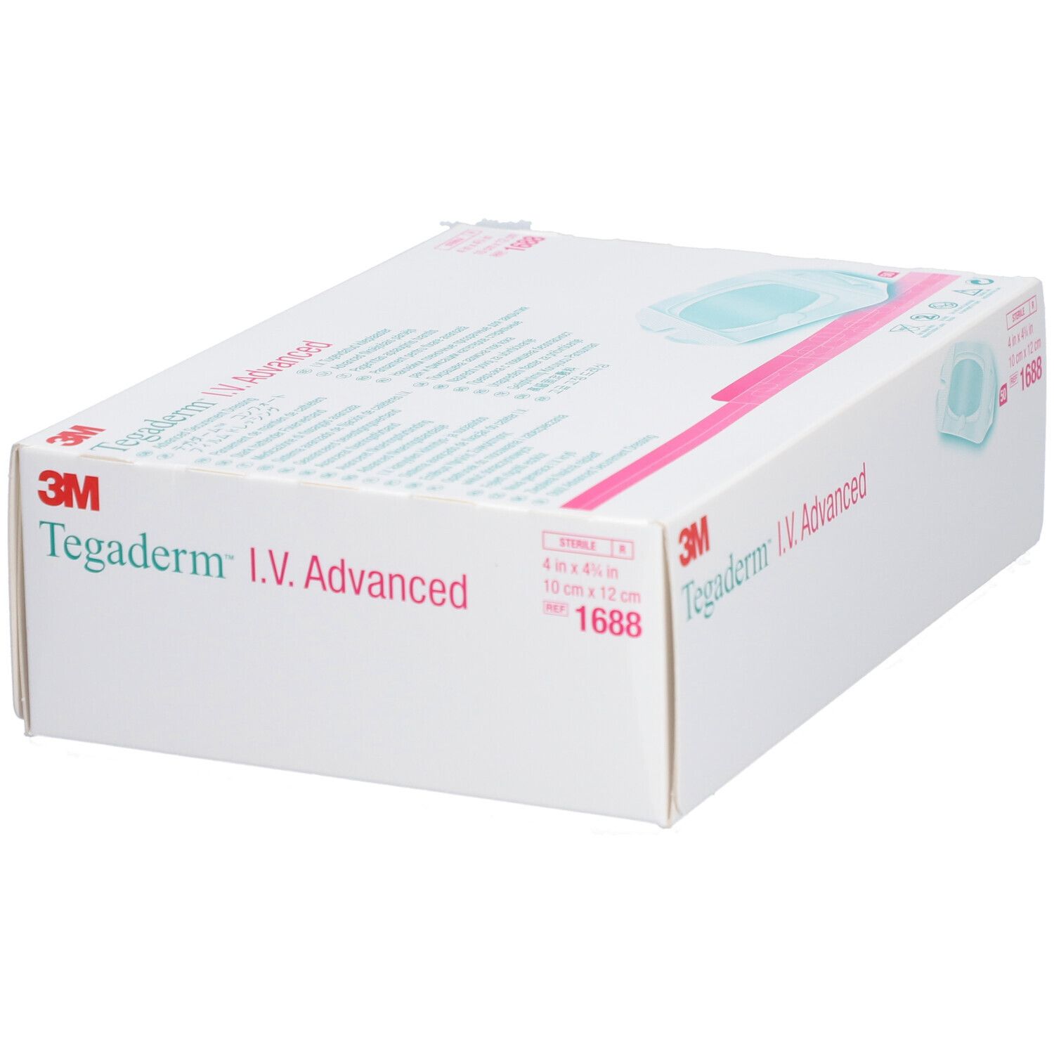 Tegaderm 3M i.v. Advanced Pflaster 10x12cm 1688