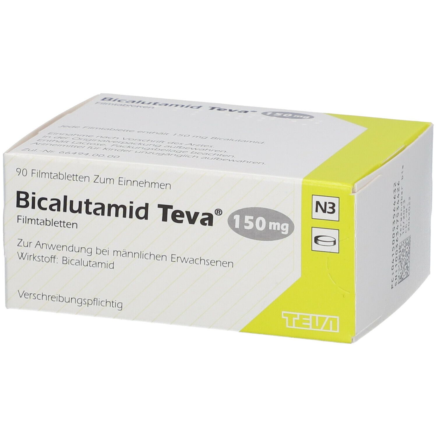 Bicalutamid Teva® mg 90 St - shop-apotheke.com