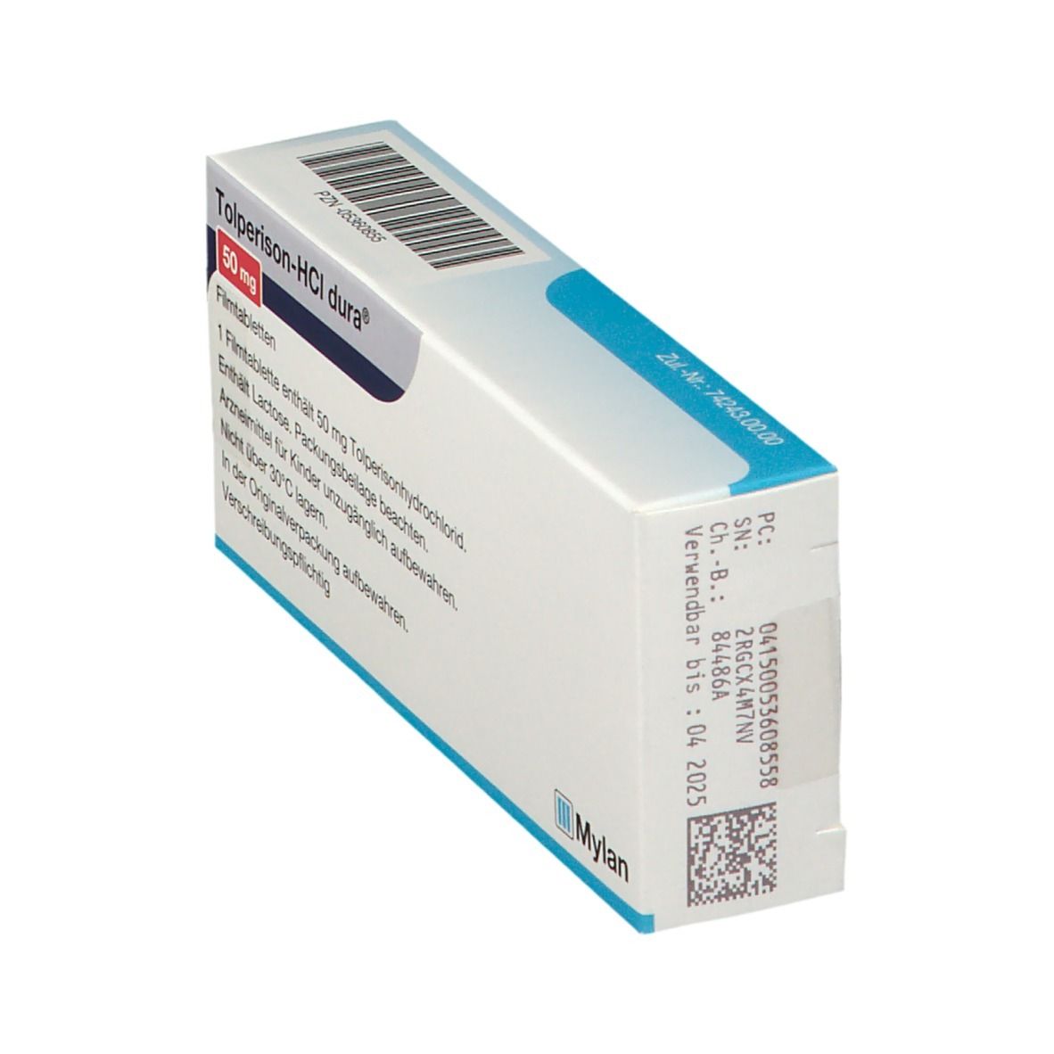 Tolperison-HCl dura® 50 mg