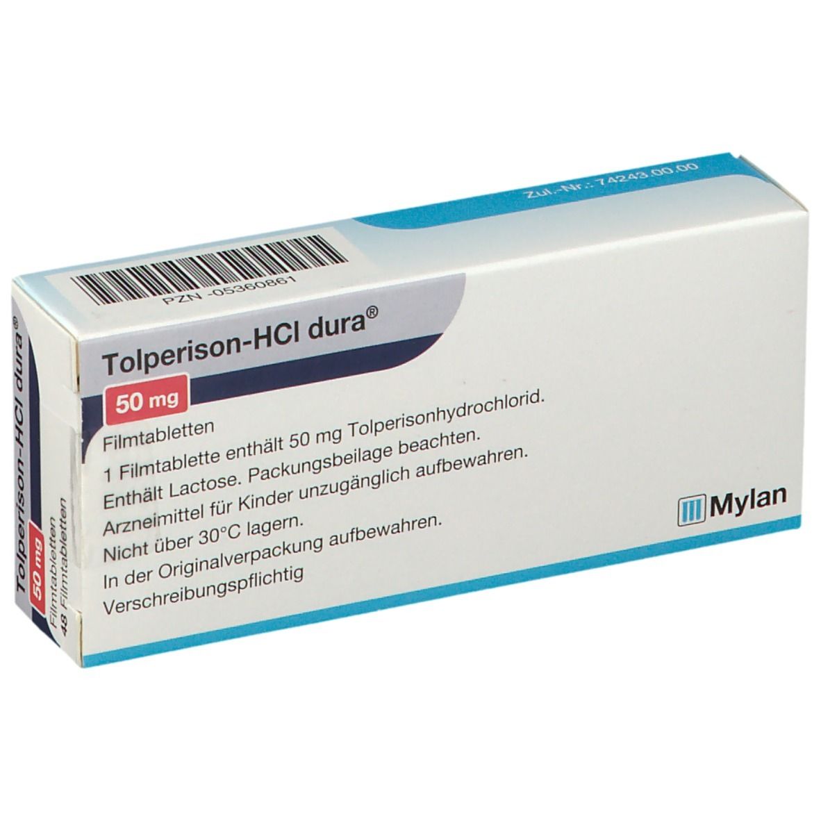 Tolperison-HCl dura® 50 mg