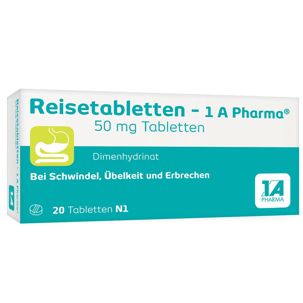 Reisetabletten - 1A Pharma®