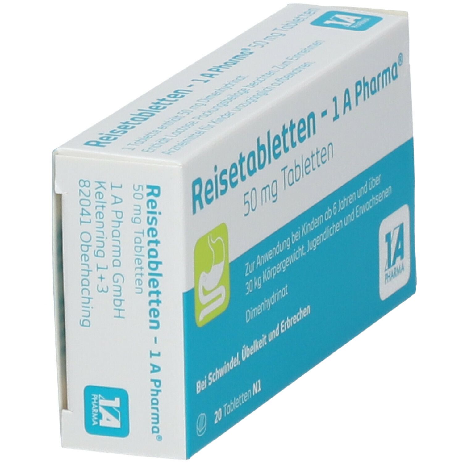 Reisetabletten - 1A Pharma®