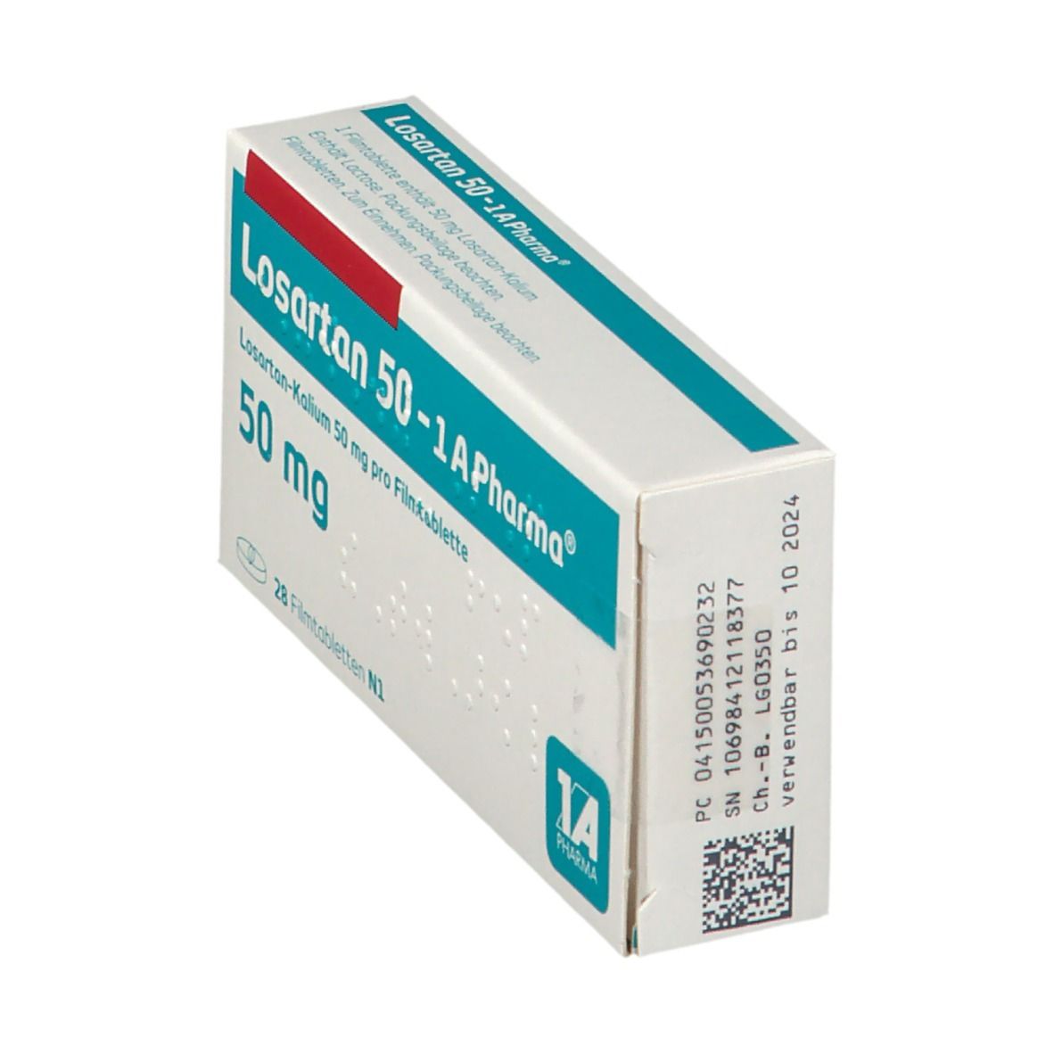 Losartan 50-1A Pharma Filmtabletten 28 St