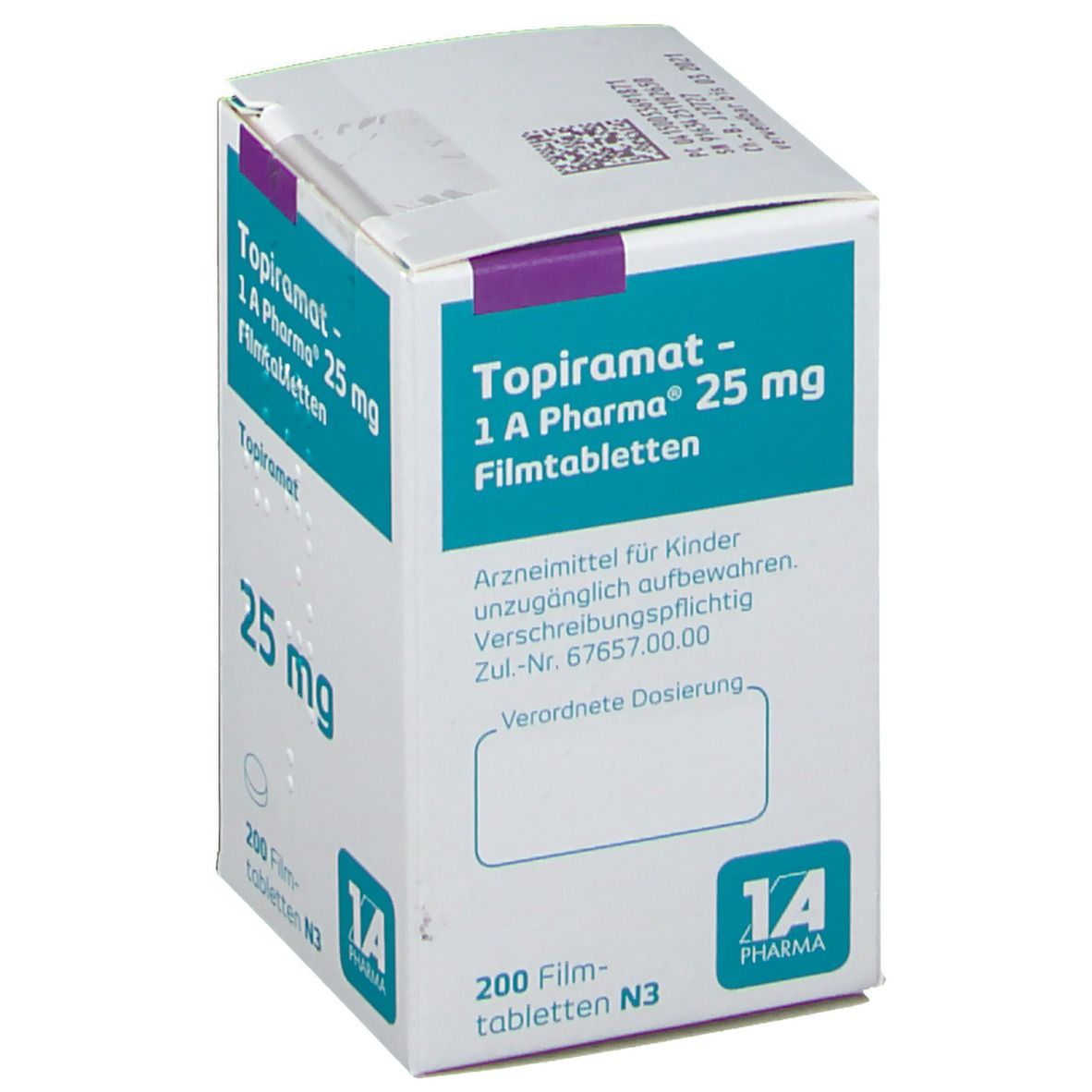 Topiramat 1A Pharma® 25Mg
