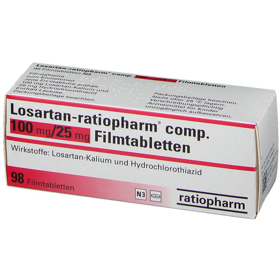 Losartan-ratiopharm® comp. 100 mg/25 mg