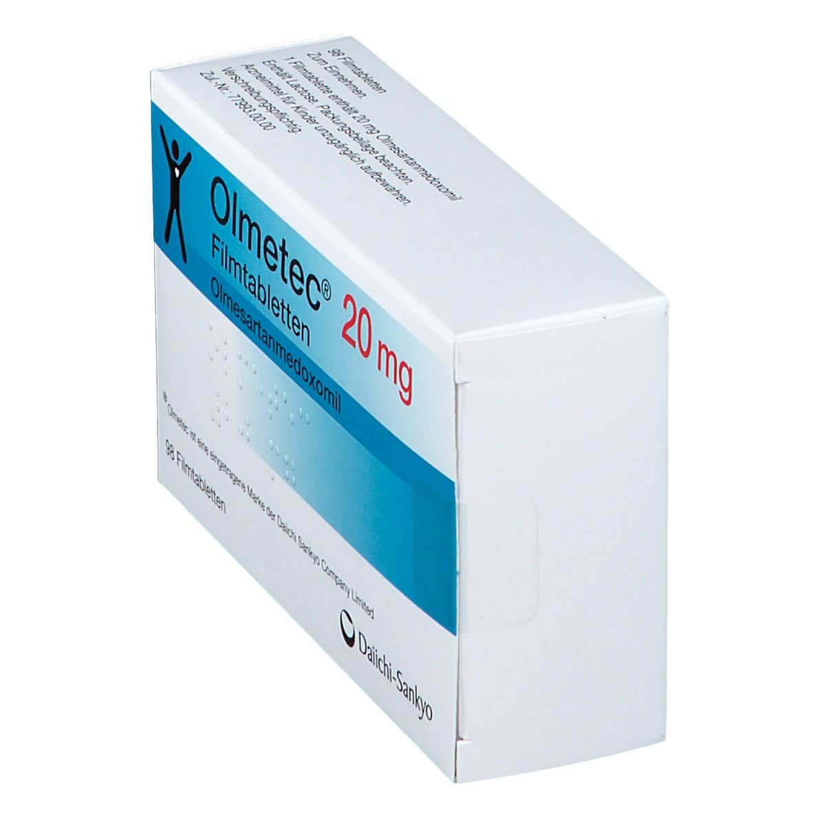 Olmetec 20 mg Filmtabletten 98 St