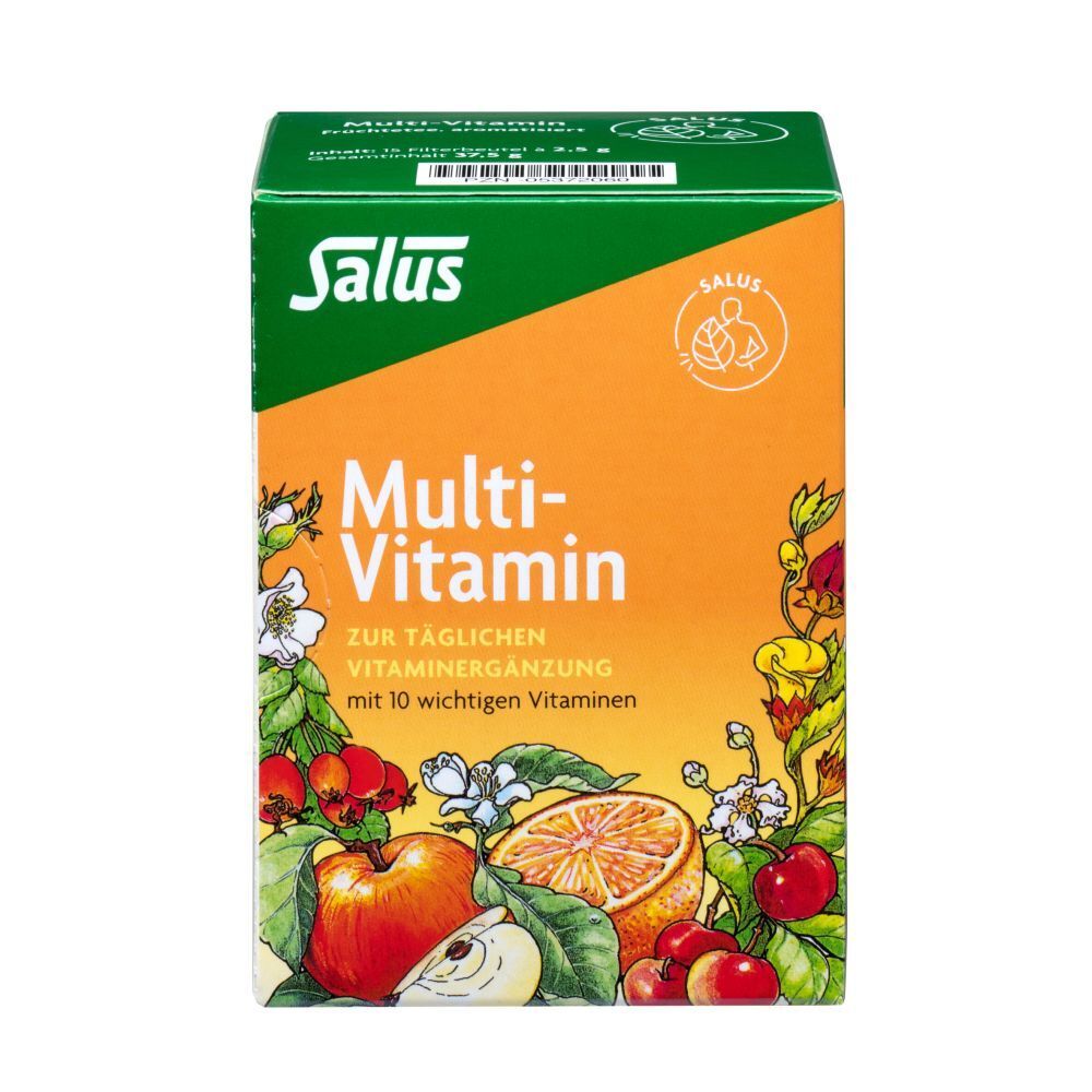 Multi-Vitamin Früchtetee m.natürl.Aroma Salus Fbtl 15 St Filterbeutel