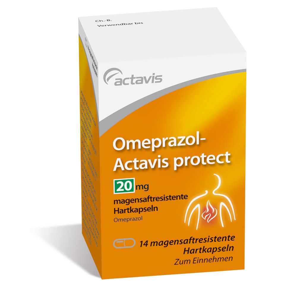 Omeprazol-Actavis protect 20 mg