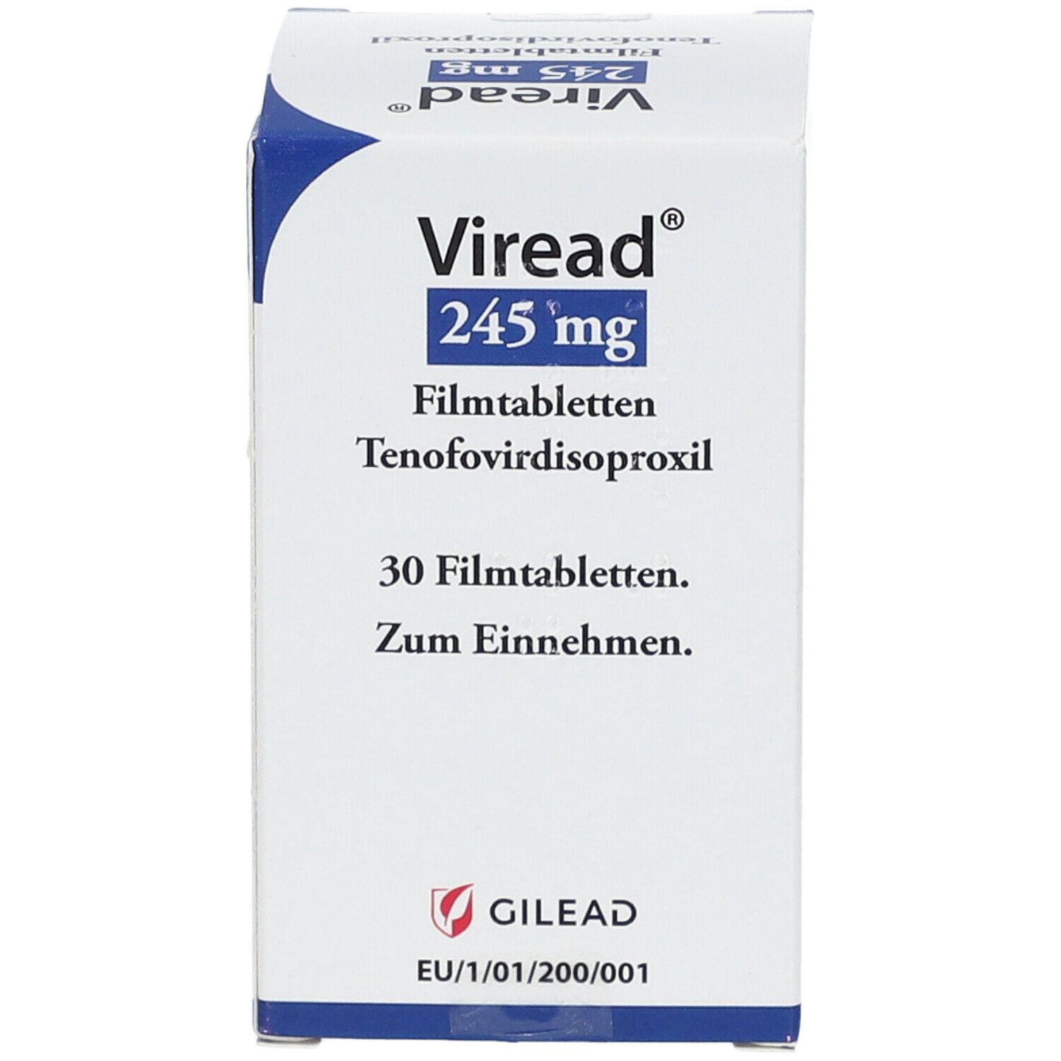 Viread 245 Mg 30 St Mit Dem E-Rezept Kaufen - Shop Apotheke