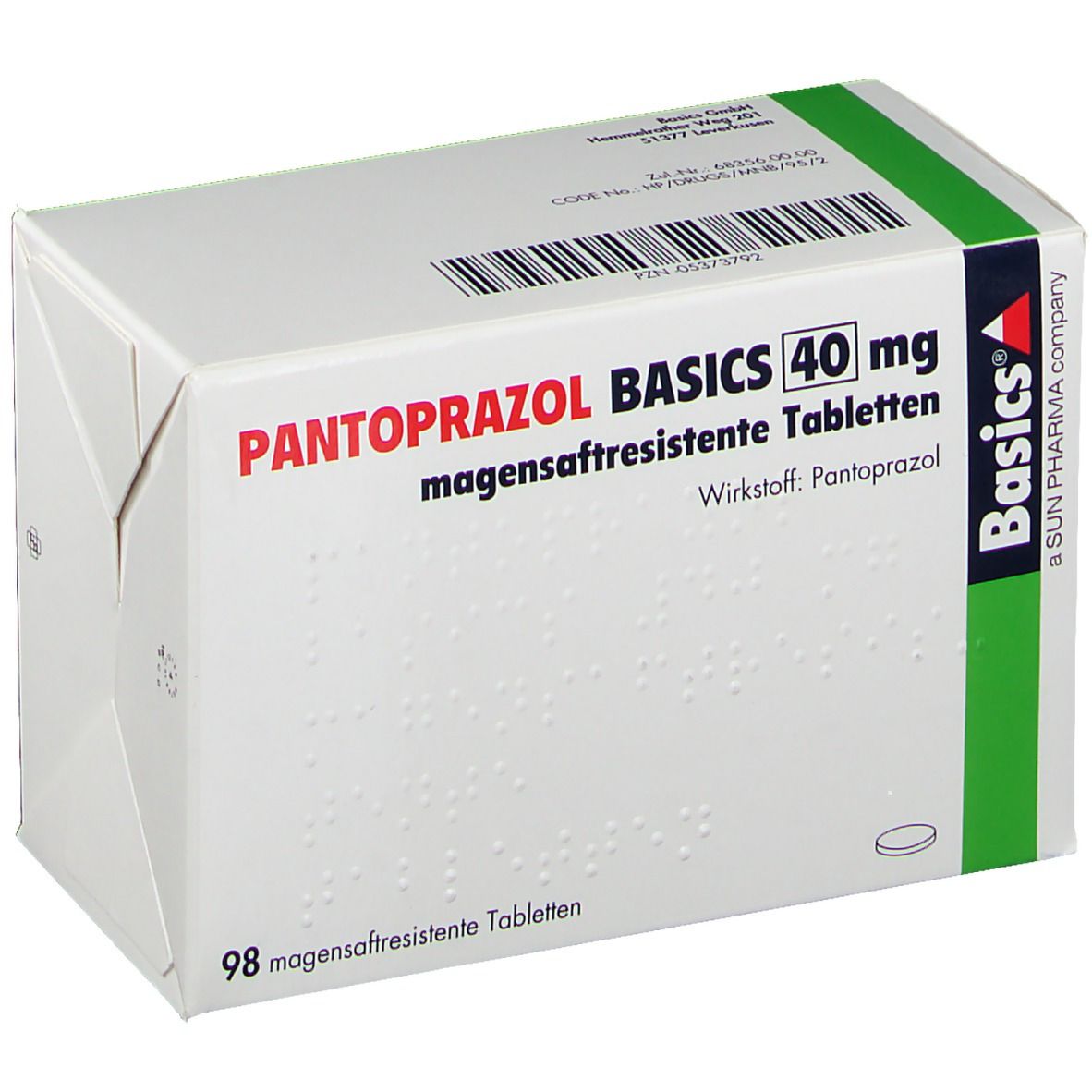 PANTOPRAZOL BASICS 40 mg