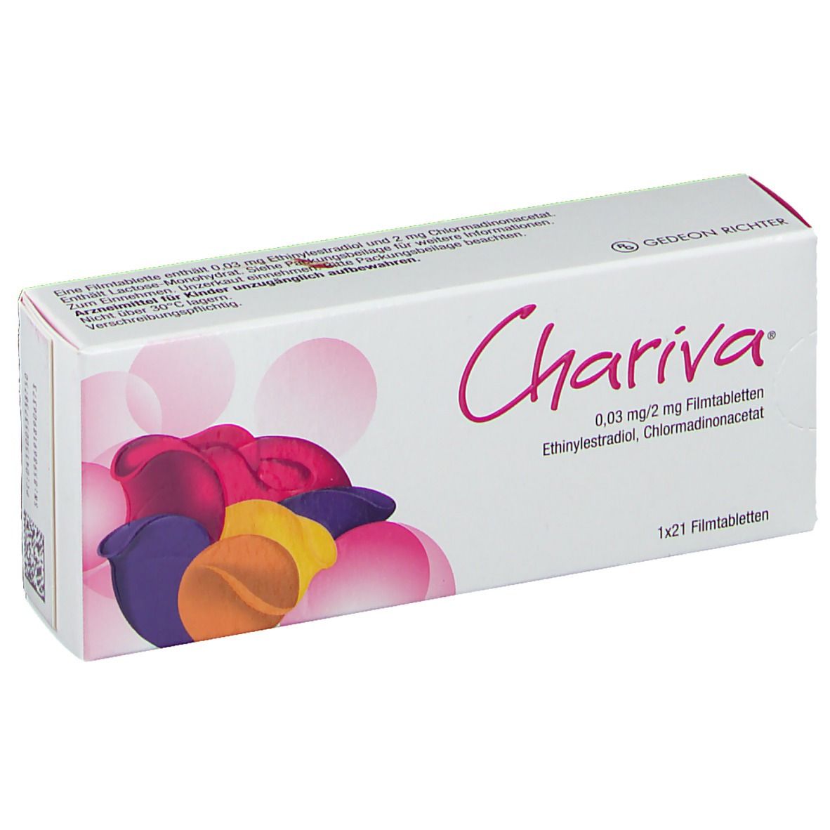 Chariva 0,03 mg/2 mg Filmtabletten 21 St