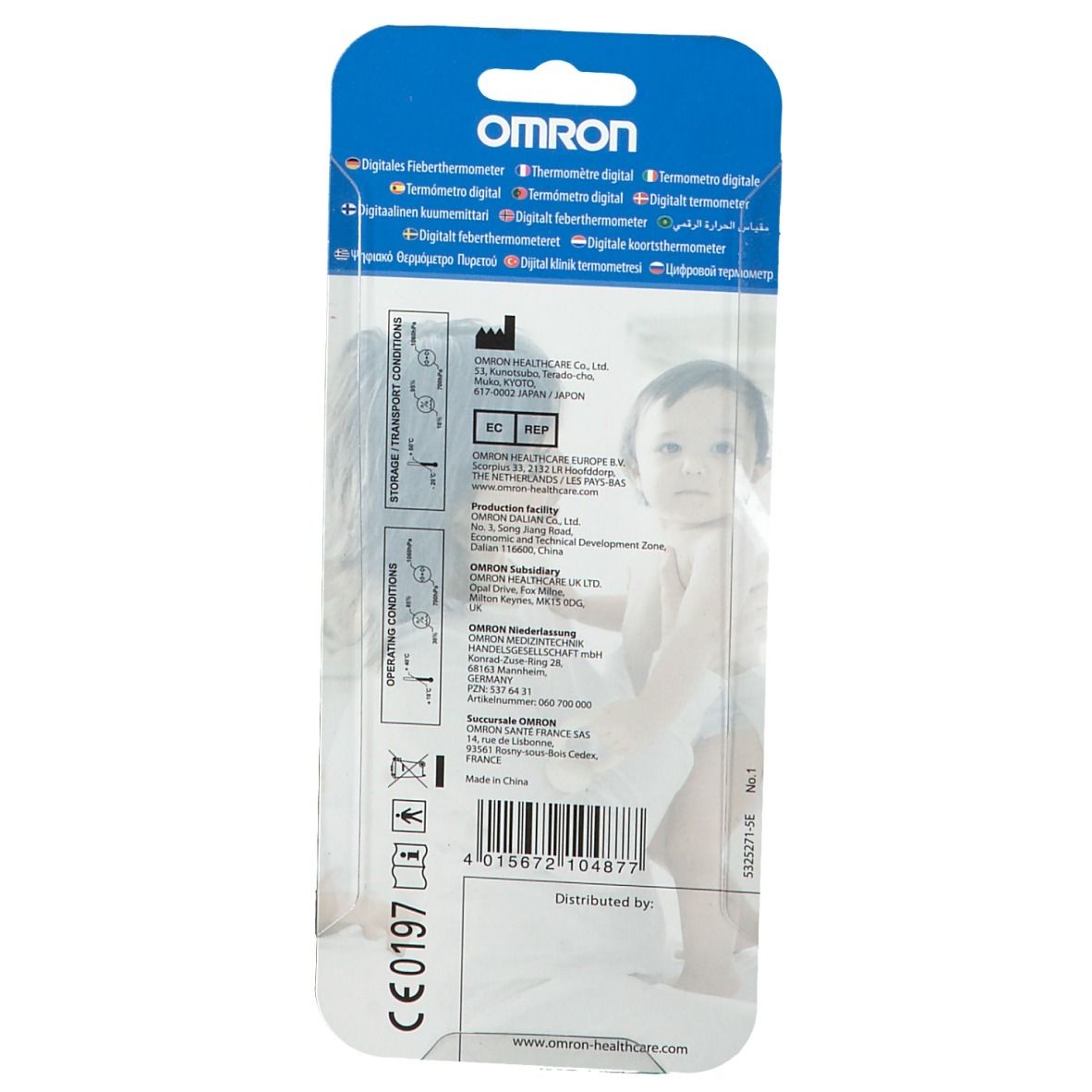 OMRON Eco Temp Basic Digitales Fieberthermometer