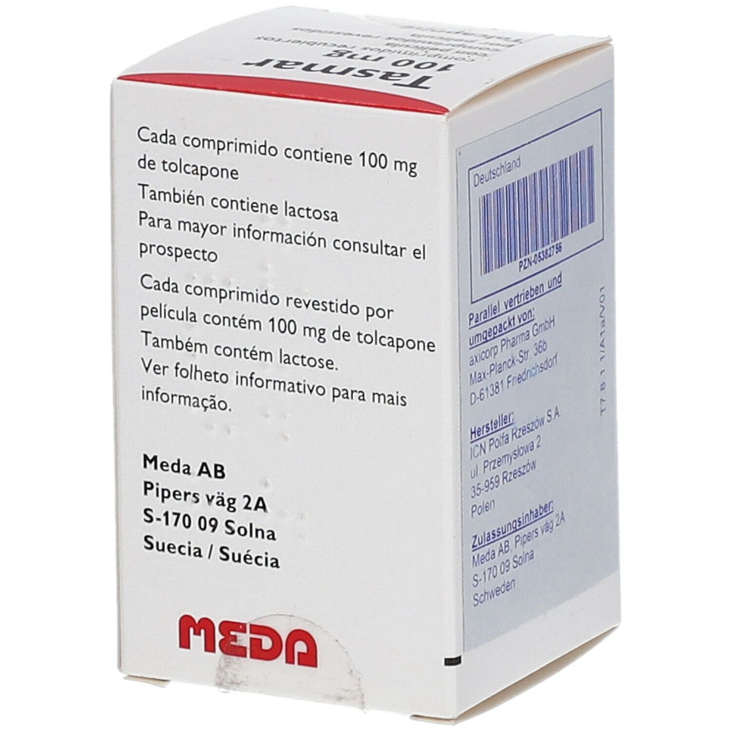 Tasmar 100 mg