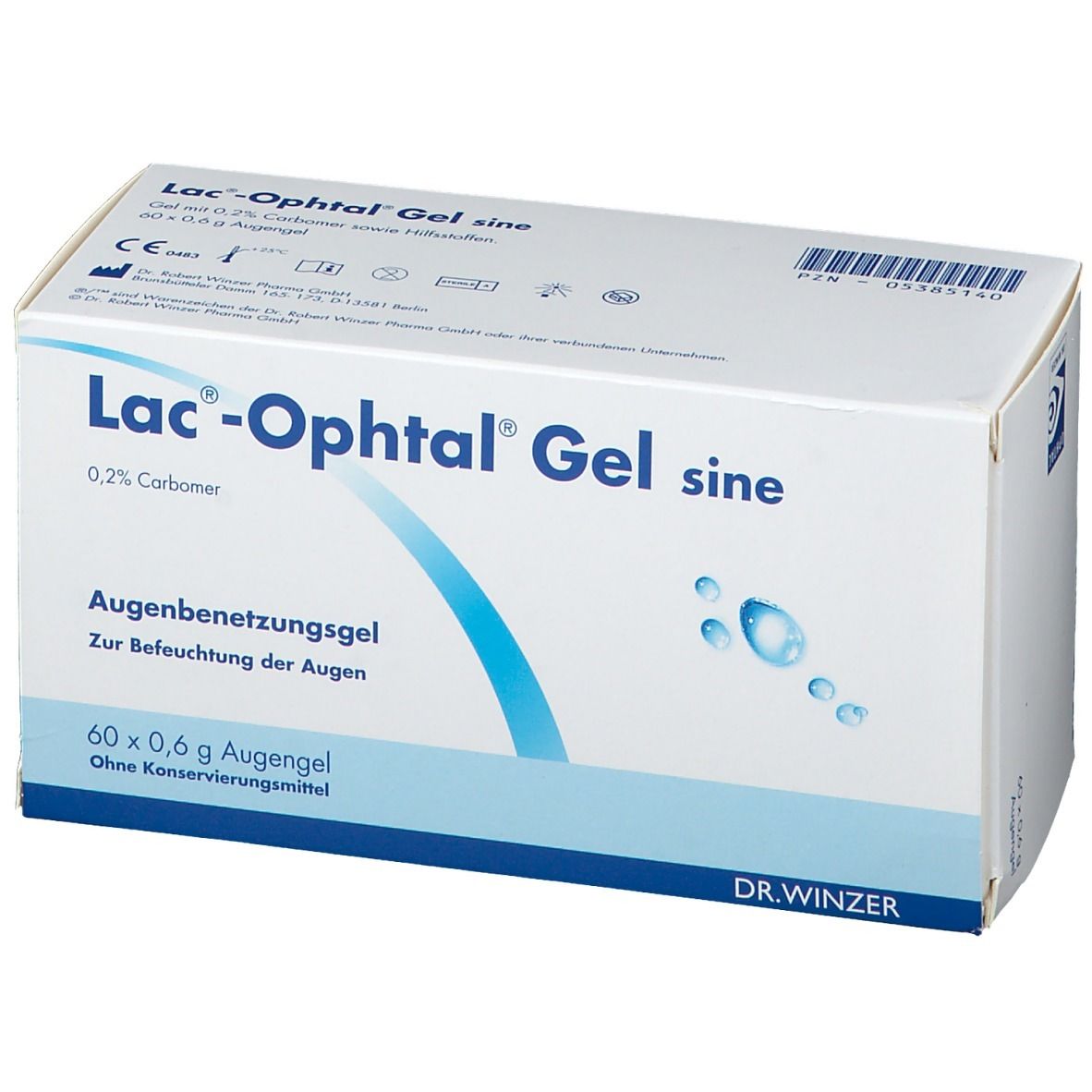 Lac®-Ophtal® Gel sine