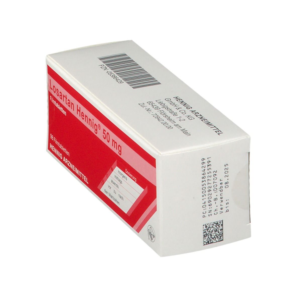 Losartan Hennig® 50 mg