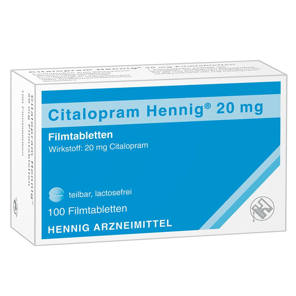 Citalopram Hennig® 20 mg