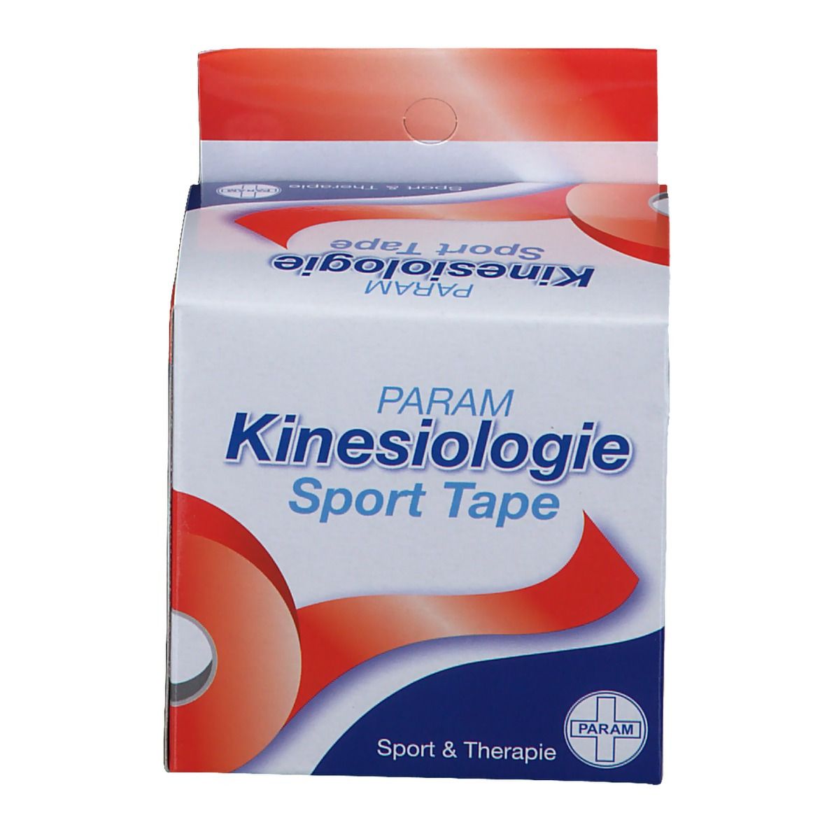 PARAM Kinesiologie Sport Tape 5 cm x 5 m rot
