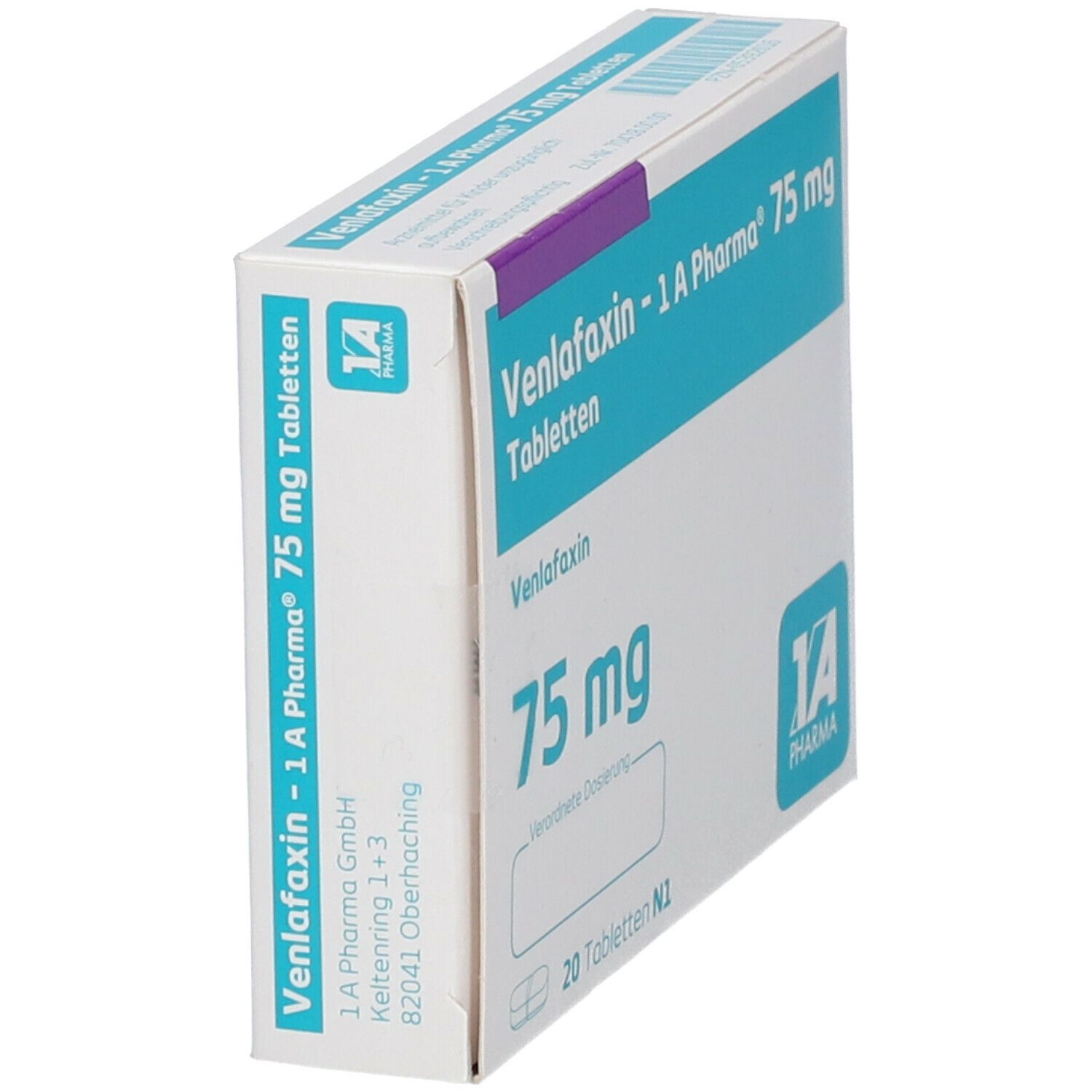 Venlafaxin-1A Pharma 75 mg Tabletten 20 St