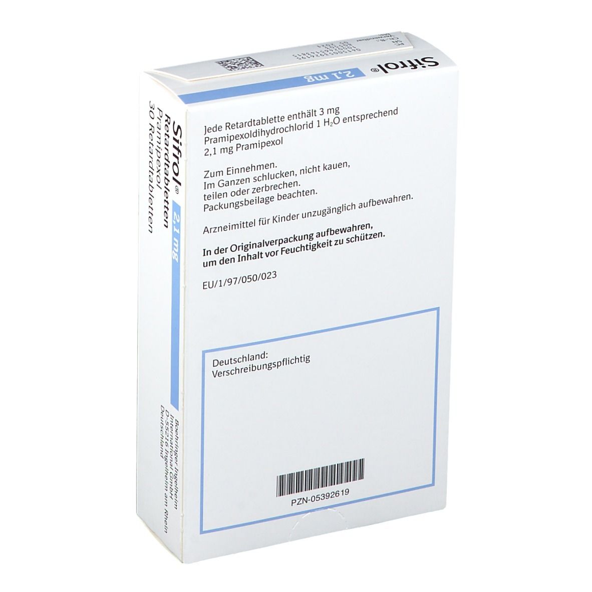 Sifrol® 2,10 mg