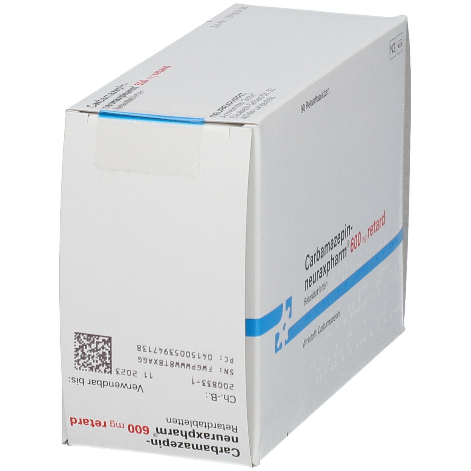 Carbamazepin-neuraxpharm® 600 mg retard