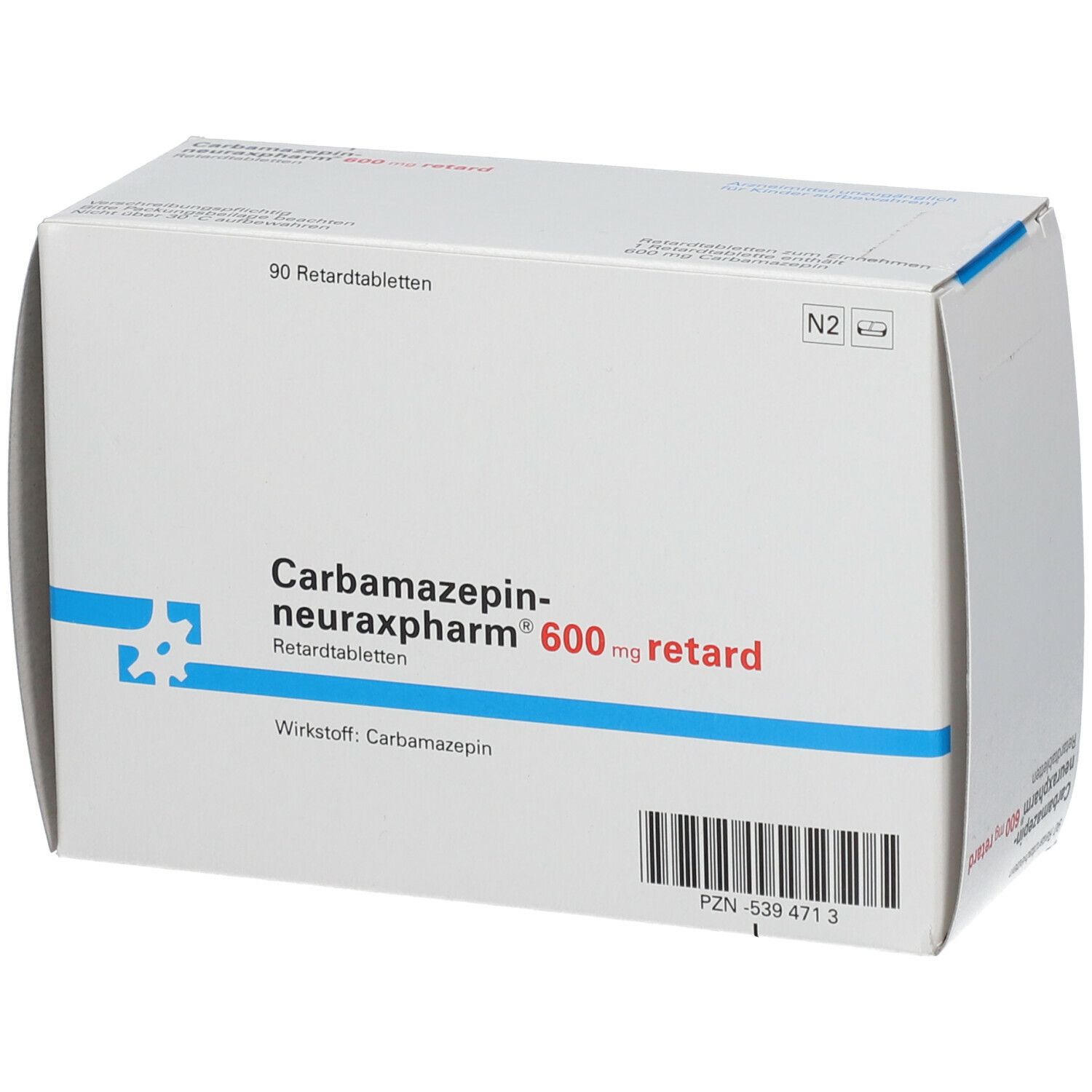 Carbamazepin-neuraxpharm® 600 mg retard