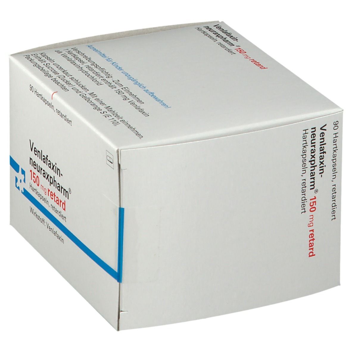 VENLAFAXIN-neuraxpharm 150 mg retard Kapseln 90 St Retard-Kapseln