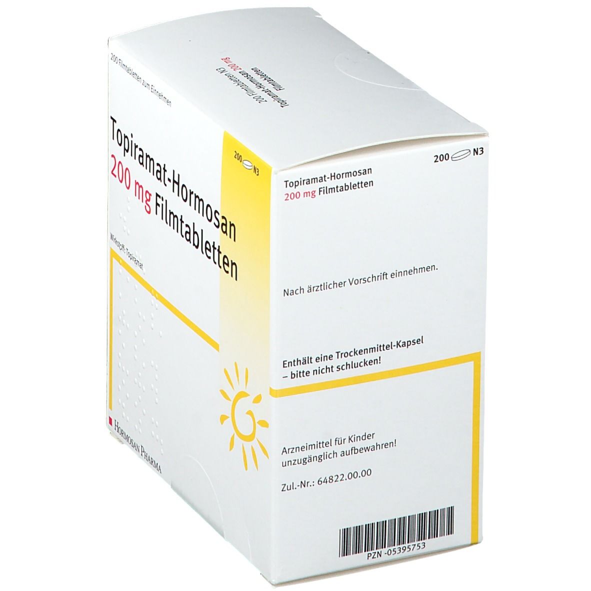 Topiramat Heumann 200 mg Filmtabletten St