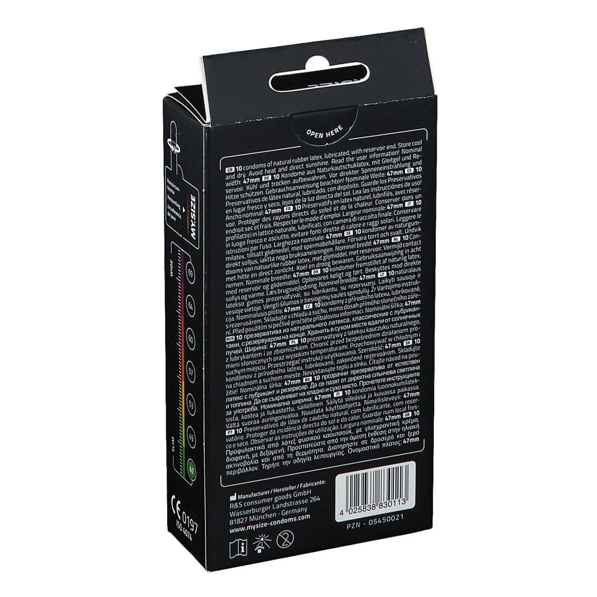 MY.SIZE 47 Kondome 10 St - Shop Apotheke