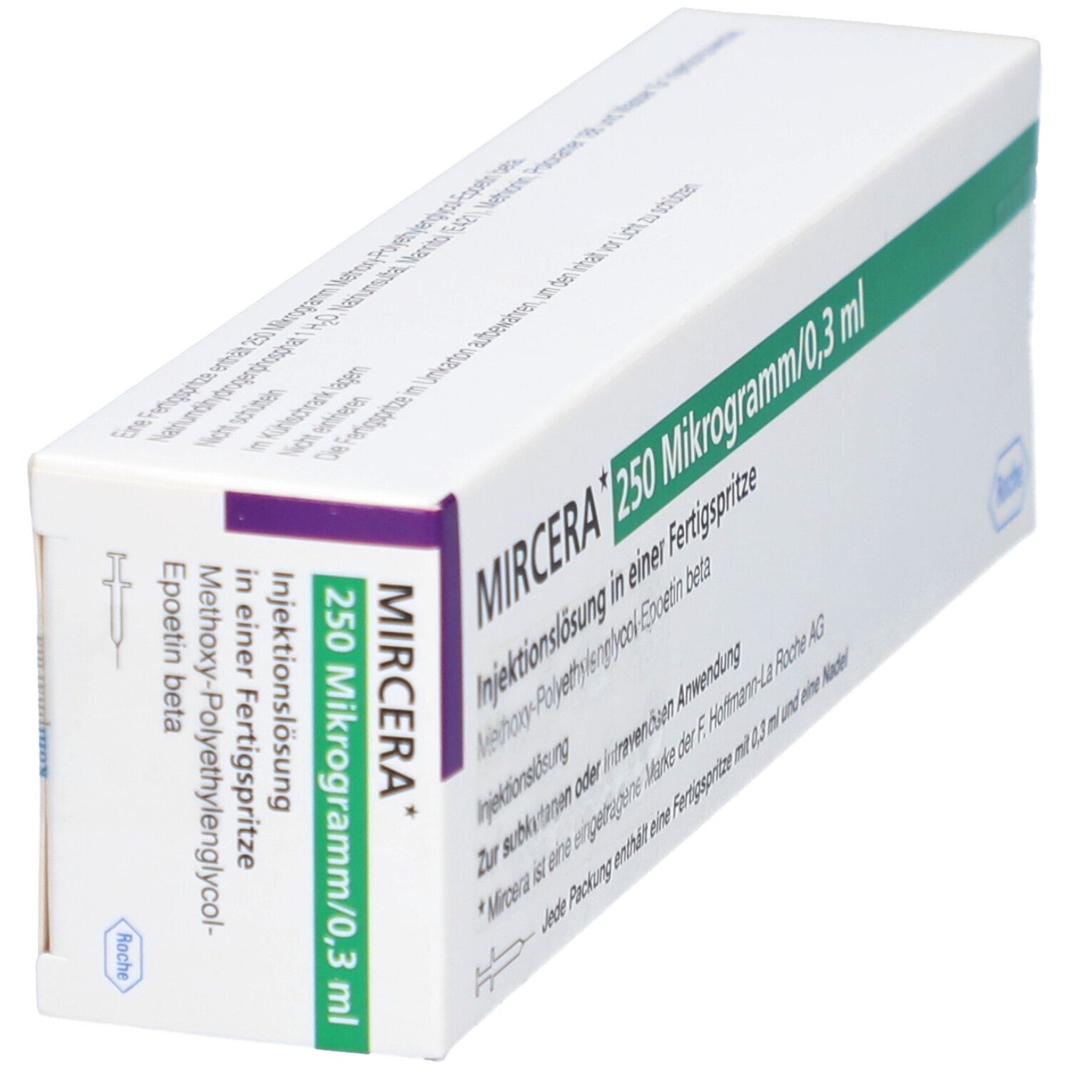 Mircera 250 Mikrogramm/0,3 ml Inj.-Lsg.i.e.F.-Sp. 1 St Infusionsemulsion