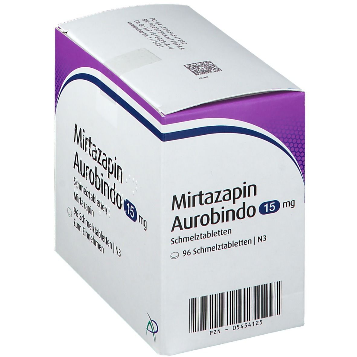 Mirtazapin Aurobindo 45 mg Schmelztabletten 96 St