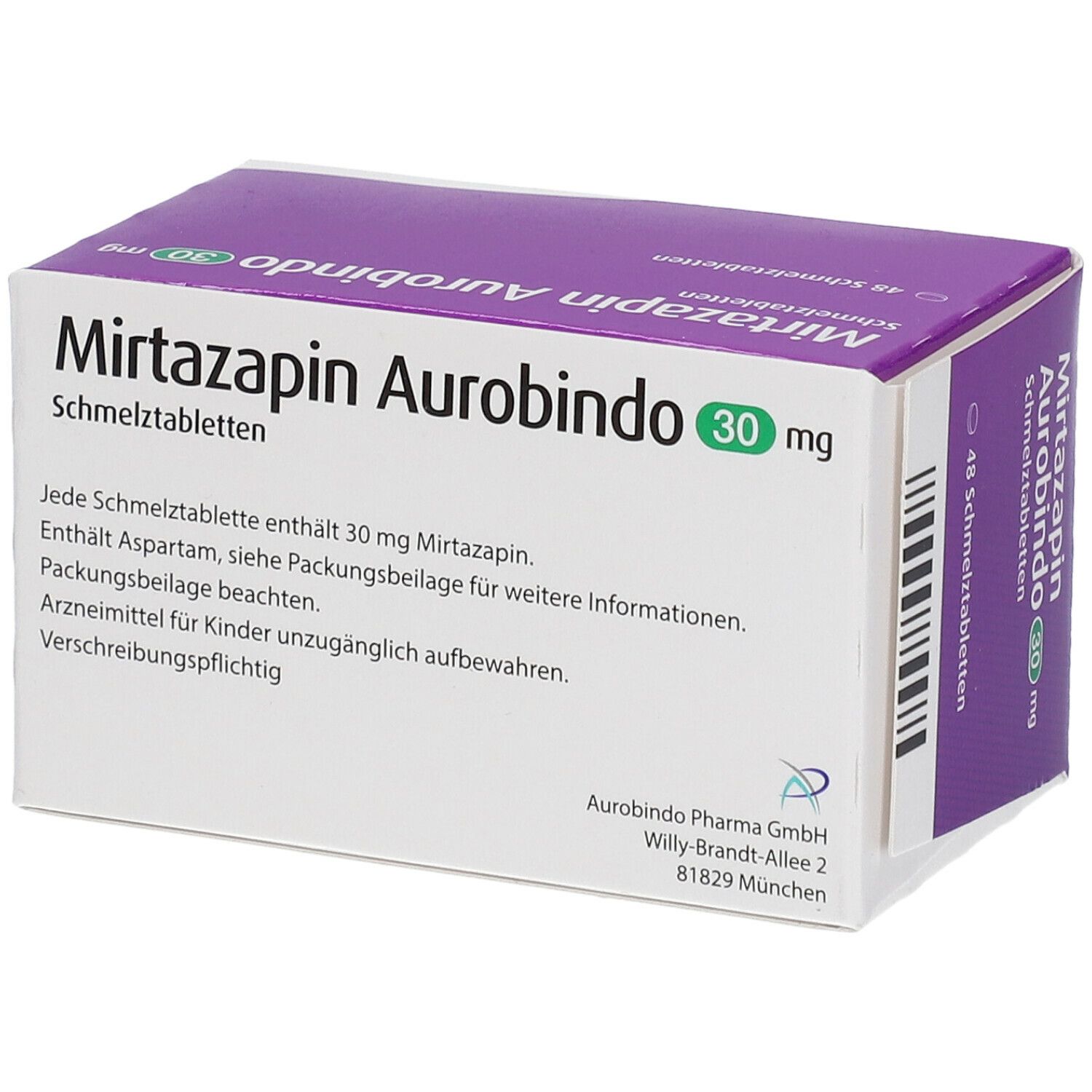 Mirtazapin Aurobindo 30 mg