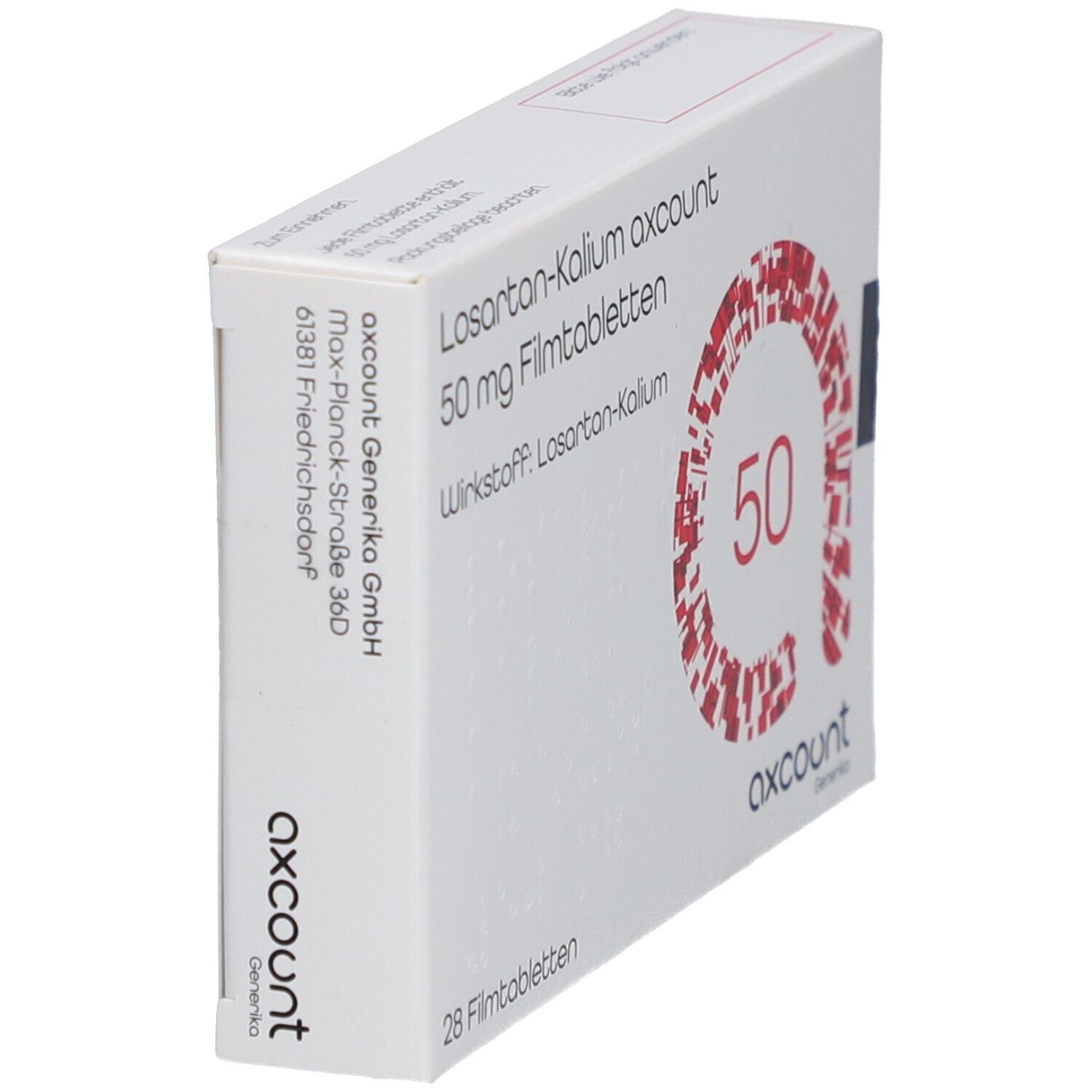 LOSARTAN Kalium axcount 50 mg Filmtabletten