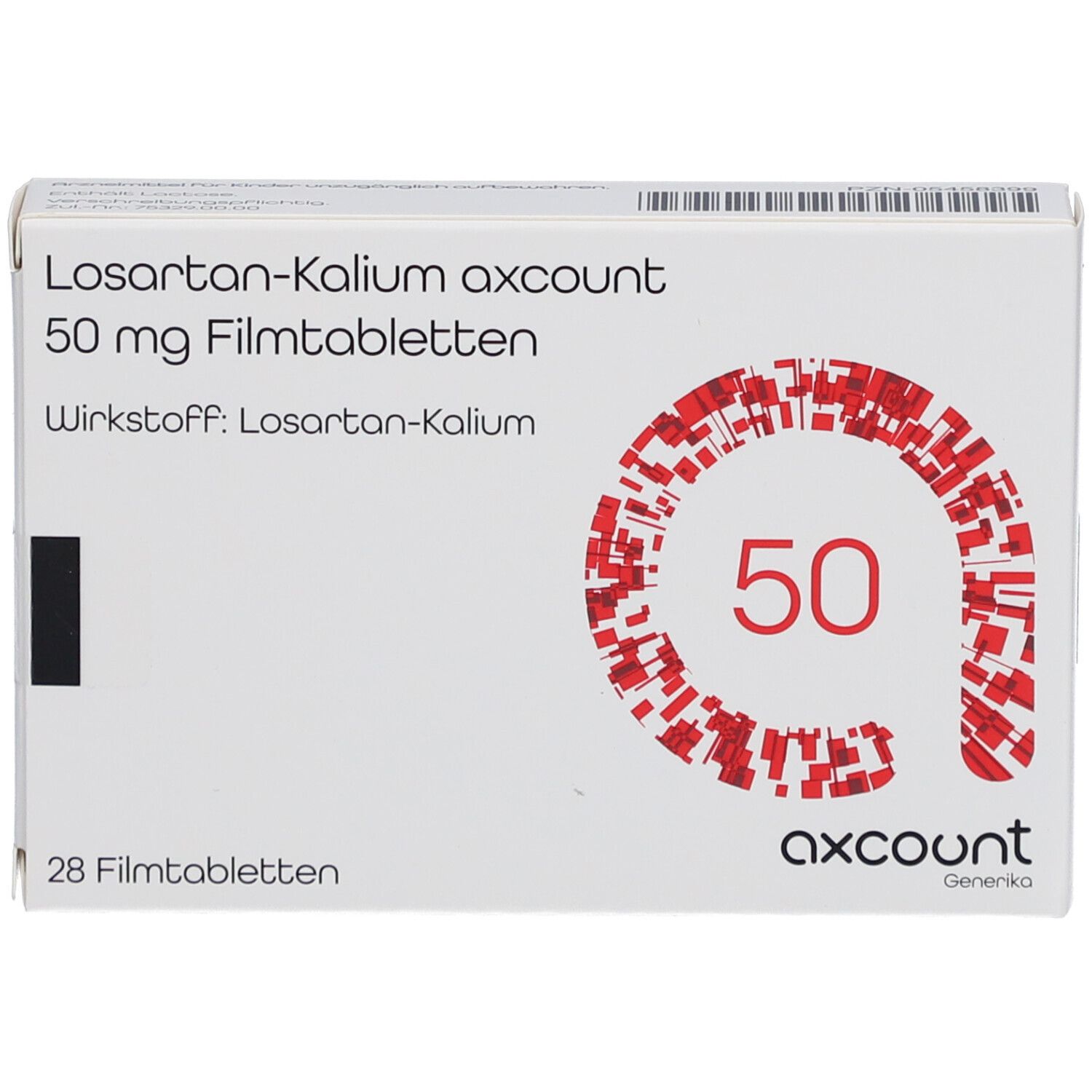 LOSARTAN Kalium axcount 50 mg Filmtabletten