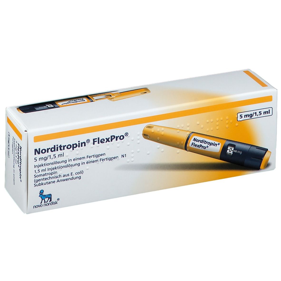 Norditropin® FlexPro® 5 mg/1,5 ml 1,5 ml mit dem ERezept kaufen Shop