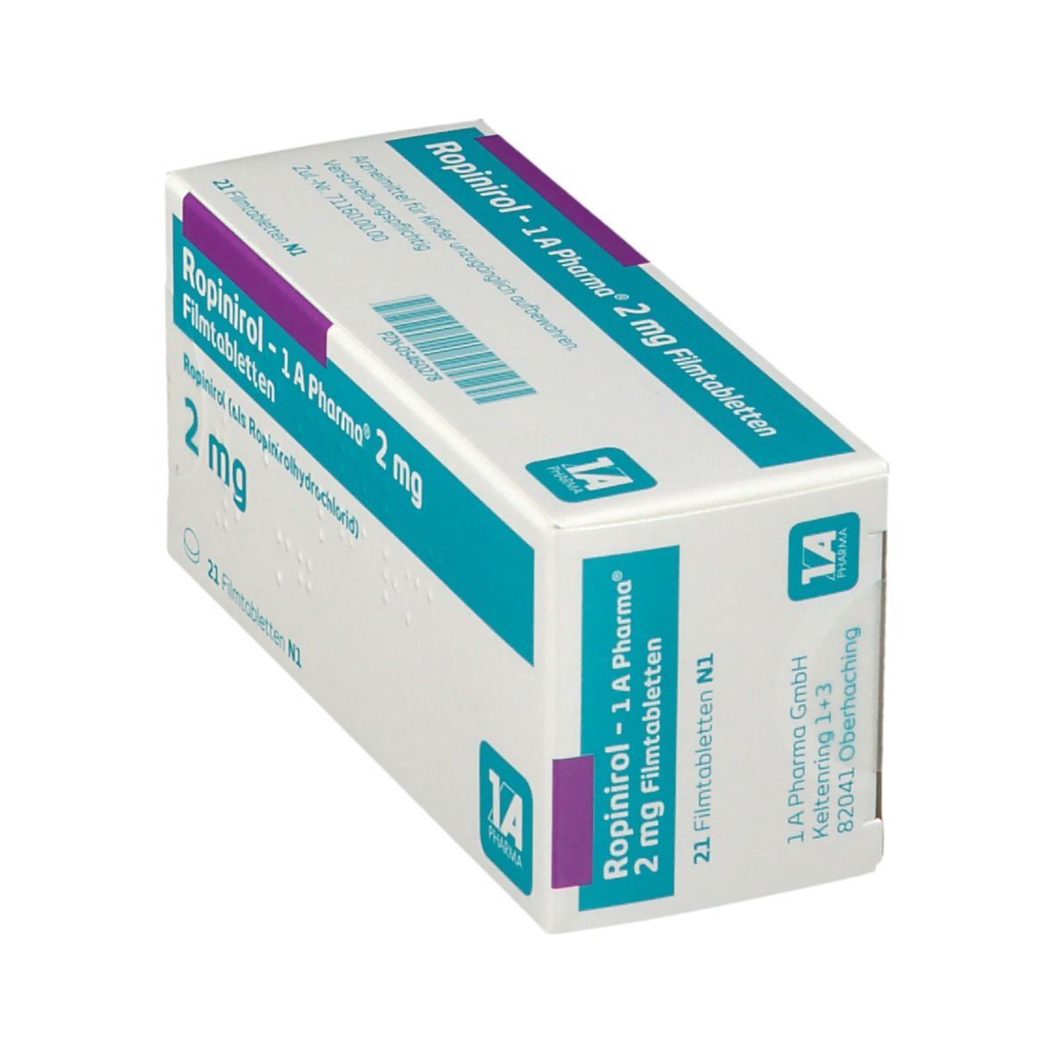 Ropinirol - 1 A Pharma® 2 mg