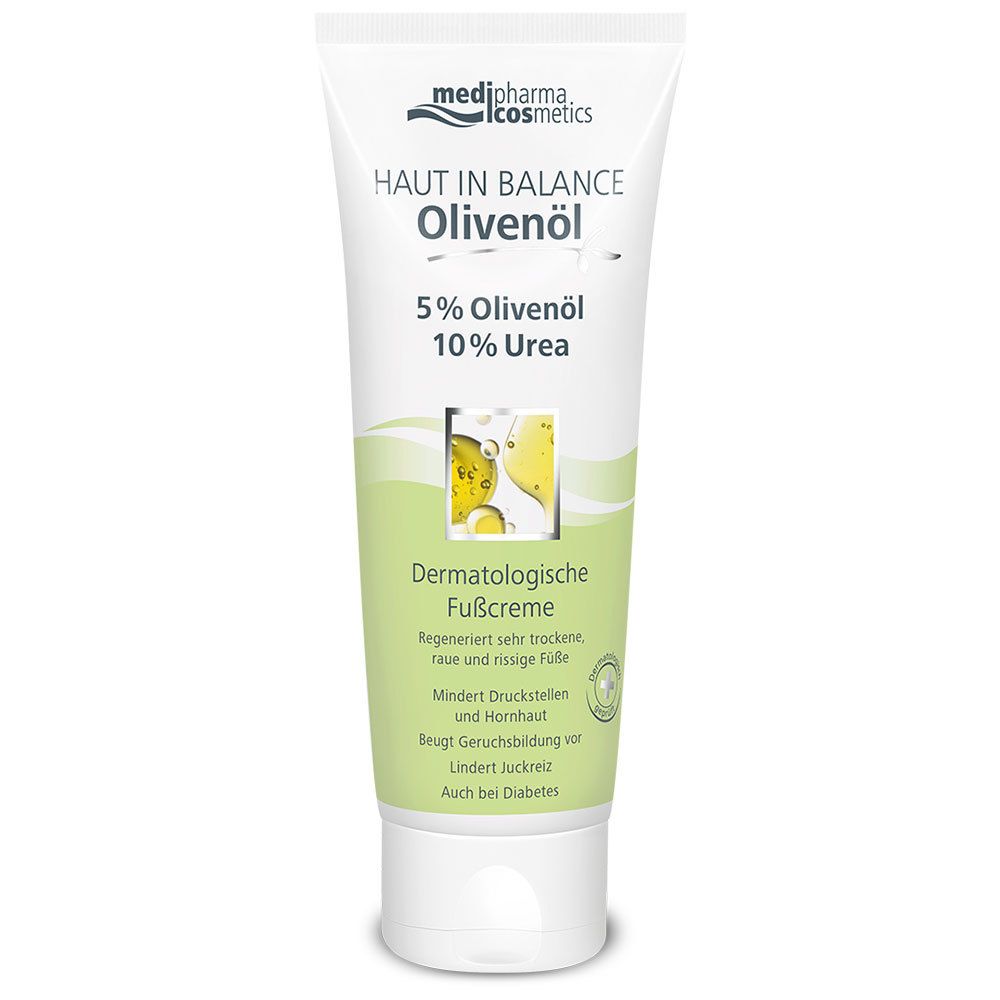 medipharma cosmetics Olivenöl Haut in Balance Dermatologische Fußcreme